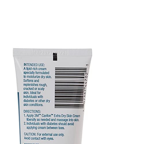 Cavilon 3M Cream for Extra Dry Skin, Scented, with Glycerin & Dimethicone, 1 oz - görsel 4
