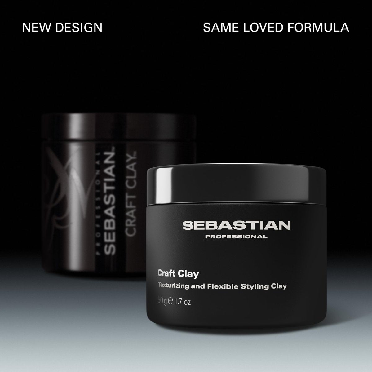 Sebastian Professional Styling Craft Clay - Remoldable Texturizing Hair Styling Clay for Natural Hold, 1.7 oz Avelisse