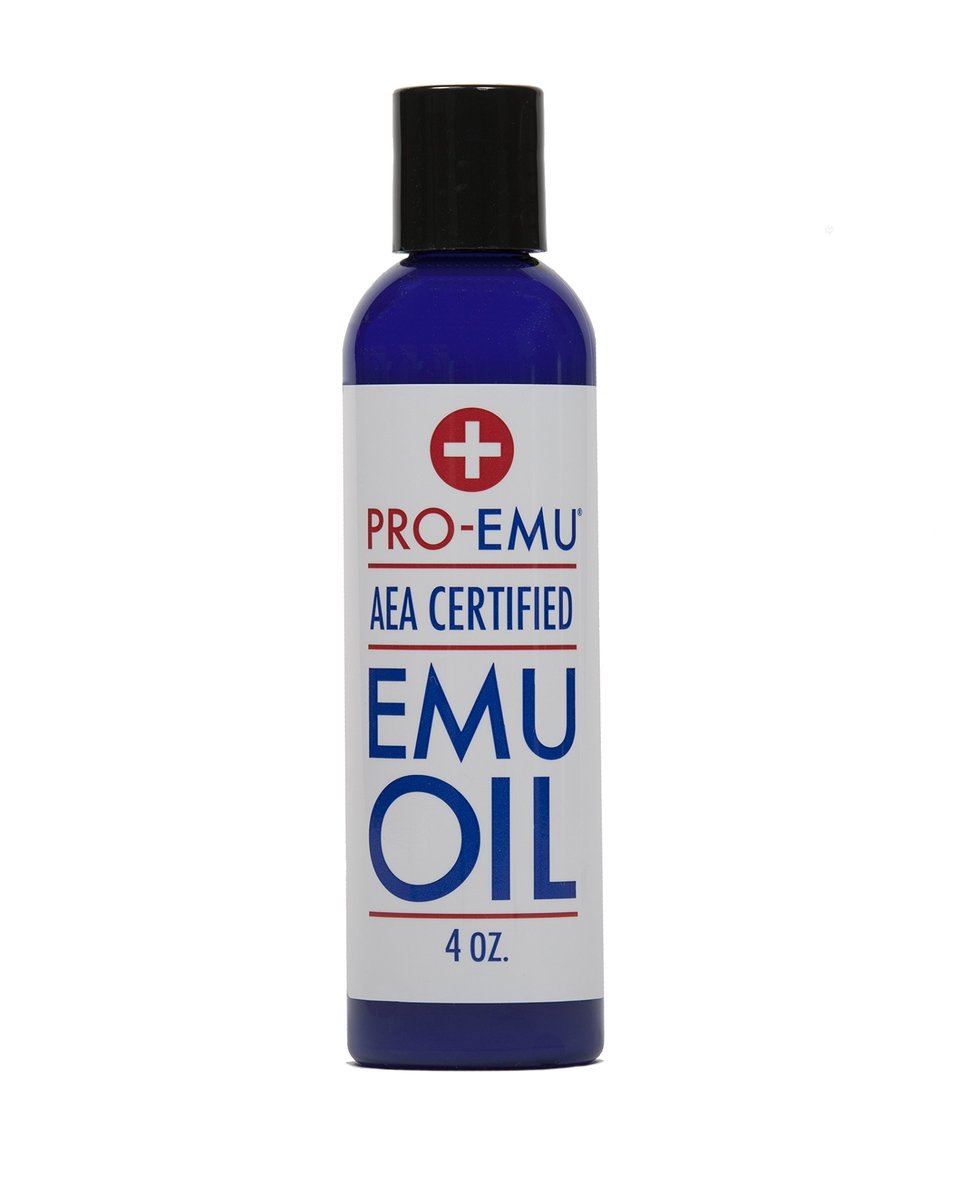 Pro Emu OIL (4 oz) All Natural Emu Oil - AEA Certified - Made In USA - Best All Natural Oil for Face, Skin, Hair and Nails - görsel 1