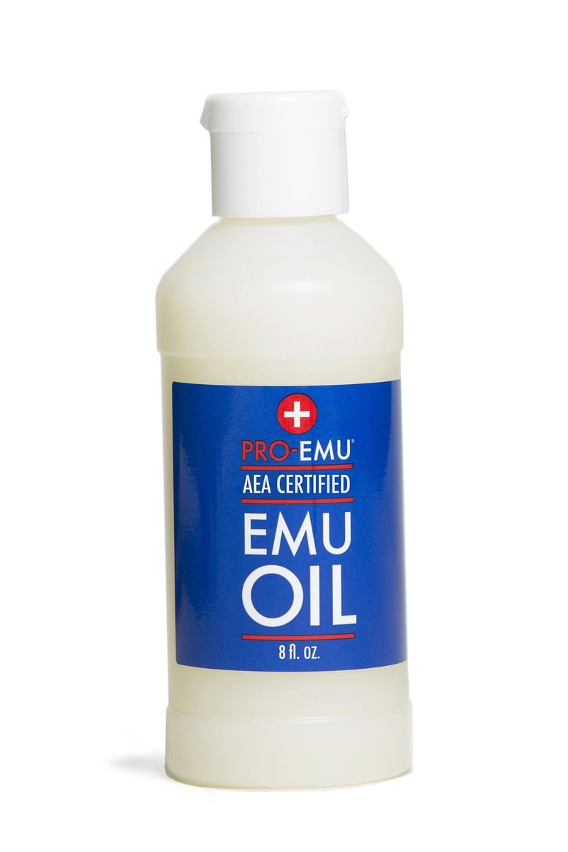 Pure Emu Oil (8 oz) - All Natural, AEA Certified, Made in USA - Best Natural Oil for Face, Skin, Hair & Nails Avelisse