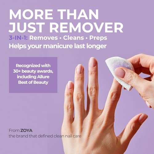 ZOYA Remove Plus 3-in-1 Formula Liquid Polish Remover, Nail Cleaner & Nail Prep - 8 Fl Oz - görsel 12