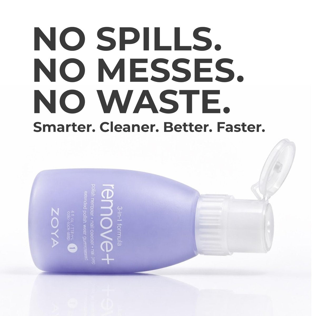 ZOYA Remove Plus 3-in-1 Formula Liquid Polish Remover, Nail Cleaner & Nail Prep - 8 Fl Oz - görsel 5