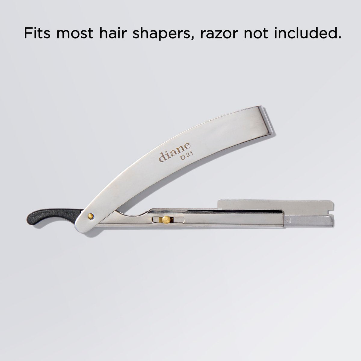 Diane Hair Shaper Razor Blades, Polymer Coated Stainless Steel, 60-Pack – Precise Shaping & Trimming Refills Avelisse