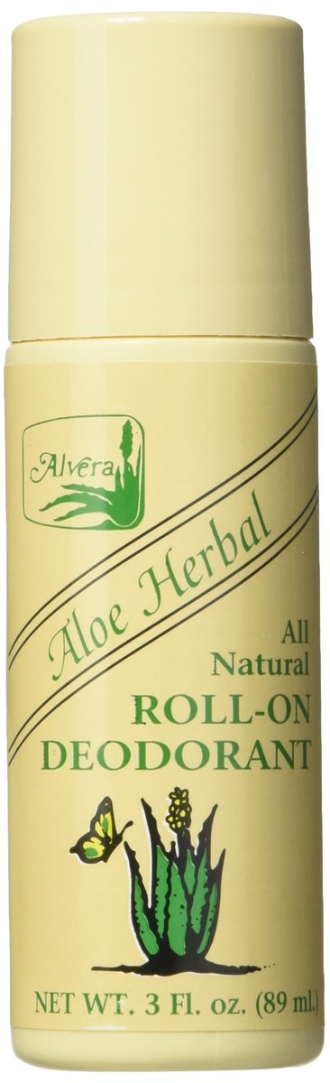 Alvera Aloe Herb Deodorant Stick - 3 oz (Pack of 6) - Natural & Gentle Avelisse