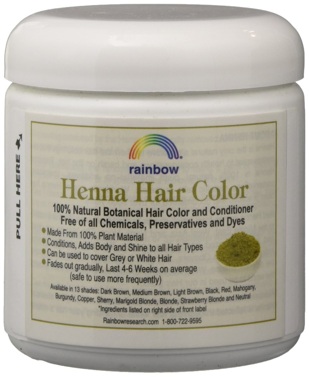 Rainbow Henna Persian Dark Brown Hair Color 4 Oz (2 Pack) - görsel 3
