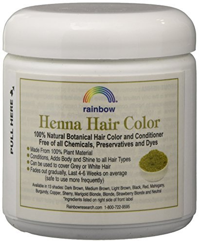 Rainbow Henna Persian Dark Brown Hair Color 4 Oz (2 Pack) - görsel 4