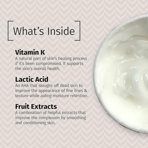 Reviva Labs Vitamin K Crème for Bruising, Dark Circles & Wrinkles - 2 oz Avelisse