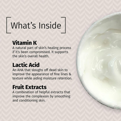 Reviva Labs Vitamin K Crème for Bruising, Dark Circles & Wrinkles - 2 oz Avelisse
