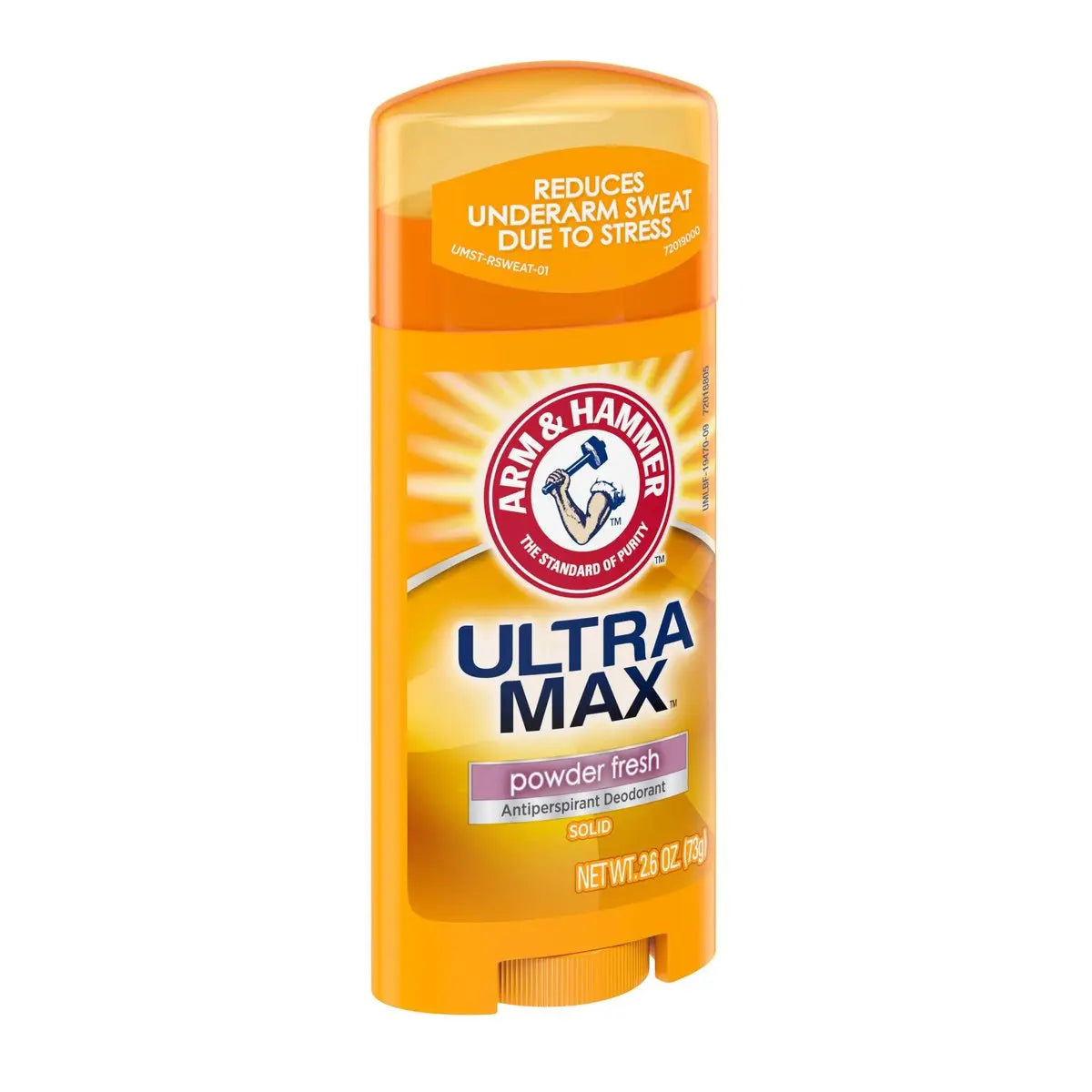 Arm & Hammer Ultra Max Antiperspirant Deodorant, Powder Fresh, Solid, 2.6 oz (Pack of 6) Avelisse