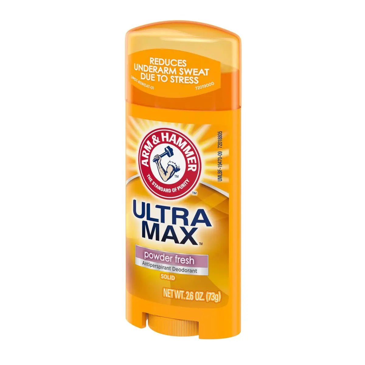 Arm & Hammer Ultra Max Antiperspirant Deodorant, Powder Fresh, Solid, 2.6 oz (Pack of 6) Avelisse