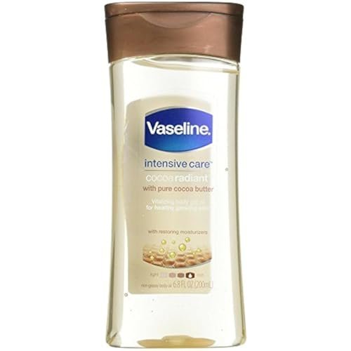 Vaseline Intensive Care Body Gel Oil, Cocoa Radiant, 6.8 oz Avelisse