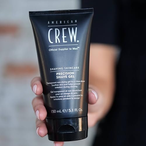 American Crew Precision Shave Gel - 5.1 oz | Professional Shaving Gel for Men - görsel 8