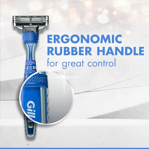 Gillette Mach3 Men's Disposable Razors, 3 Count – Precision Shaving for a Smooth, Clean Look - görsel 12