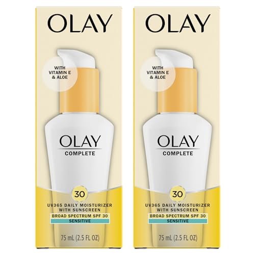 Olay Complete All Day Moisturizer with Sunscreen SPF 30, Fragrance-Free for Sensitive Skin, 2.5 oz, 2 Pack - görsel 2