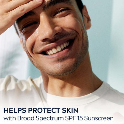 NIVEA MEN Maximum Hydration Face Lotion SPF 15 - 4 Pack of 2.5 Fl Oz Tubes Avelisse