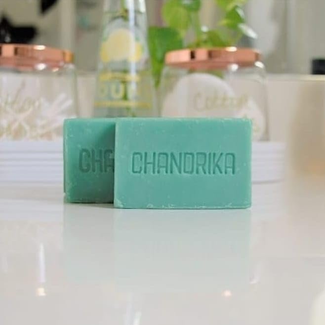 Chandrika Ayurvedic Bar Soap - Forest Green, Pack of 10 | Authentic Import - görsel 9