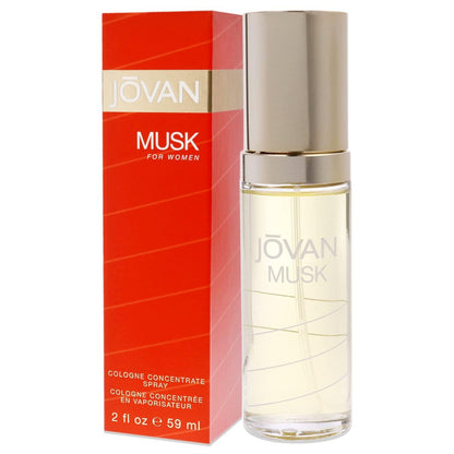 Jovan Musk for Women Eau de Cologne Spray - 2 fl oz - Floral & Amber Fragrance