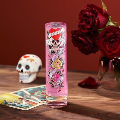 Ed Hardy Perfume for Women, Eau De Parfum Spray with Warm Amber Notes, 3.4 fl oz Avelisse