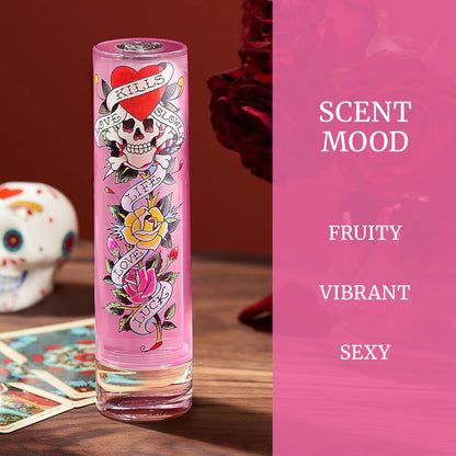 Ed Hardy Perfume for Women, Eau De Parfum Spray with Warm Amber Notes, 3.4 fl oz Avelisse