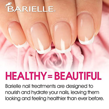 Barielle Hydrating Ridge Filler – Strengthening Base Coat for Dry, Brittle, Ridged Nails – 0.5 oz