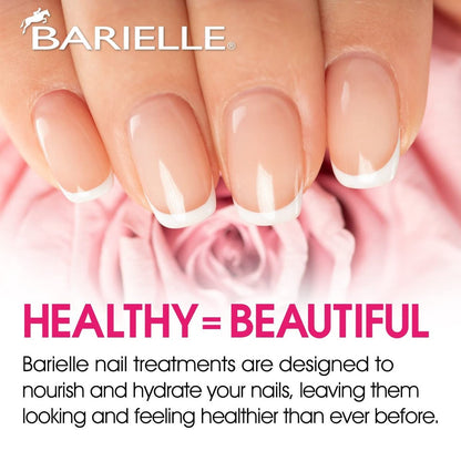 Barielle Hydrating Ridge Filler – Strengthening Base Coat for Dry, Brittle, Ridged Nails – 0.5 oz