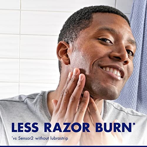Gillette Sensor2 Plus Fixed Men's Disposable Razor, 10 Count (Pack of 3) - Blue Avelisse