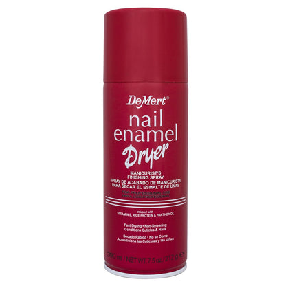 Demert Brands Nail Enamel Dryer Manicurist's Finishing Spray - Fast Drying 7.5 fl oz Spray Can