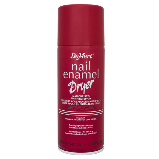 Demert Brands Nail Enamel Dryer Manicurist's Finishing Spray - Fast Drying 7.5 fl oz Spray Can