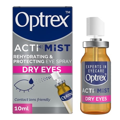 Optrex ActiMist 2in1 Eye Spray for Dry & Irritated Eyes – 10ml (0.34 Fl Oz) Avelisse