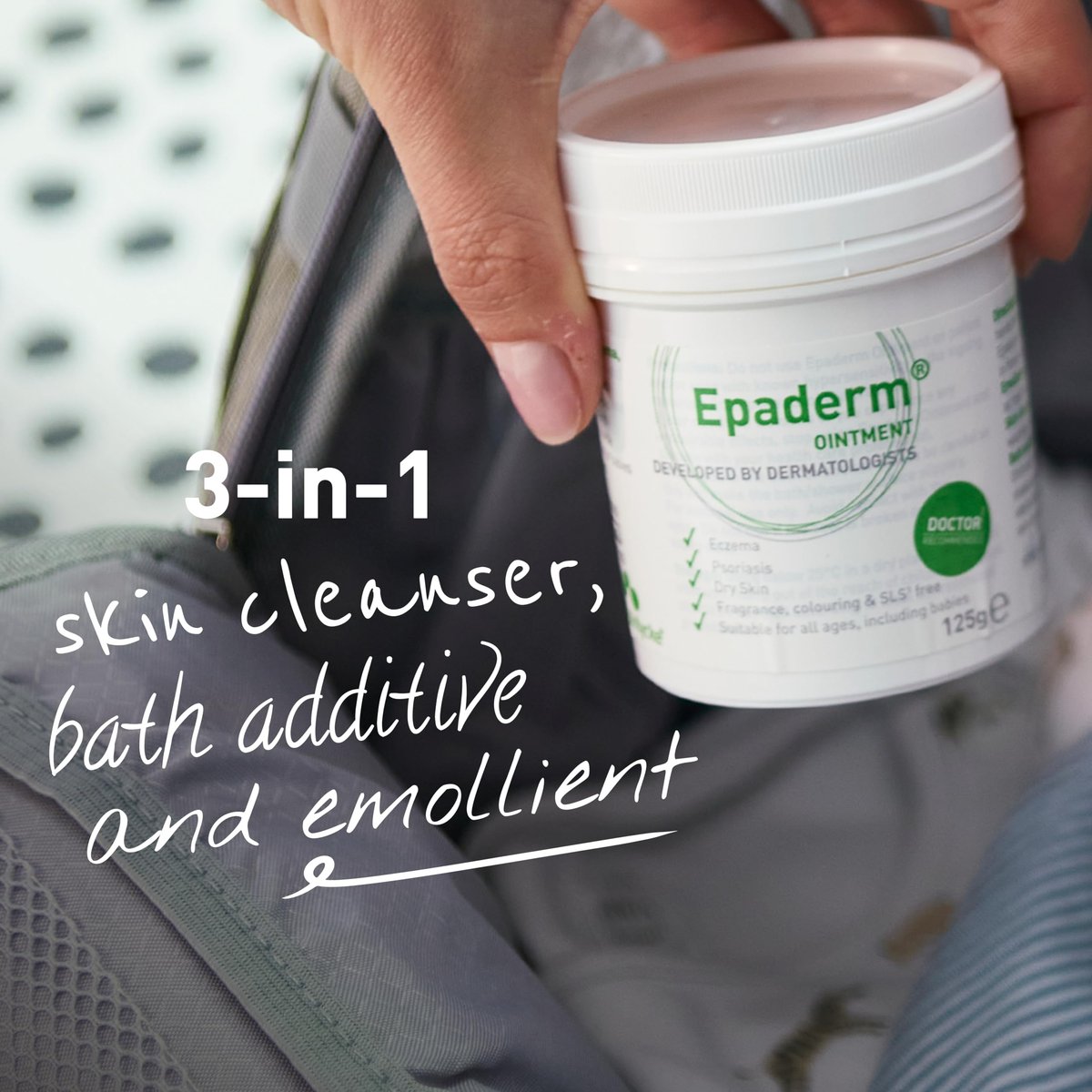 Epaderm 125 g Ointment – Intensive Skin Moisturizer for Dry Skin Avelisse