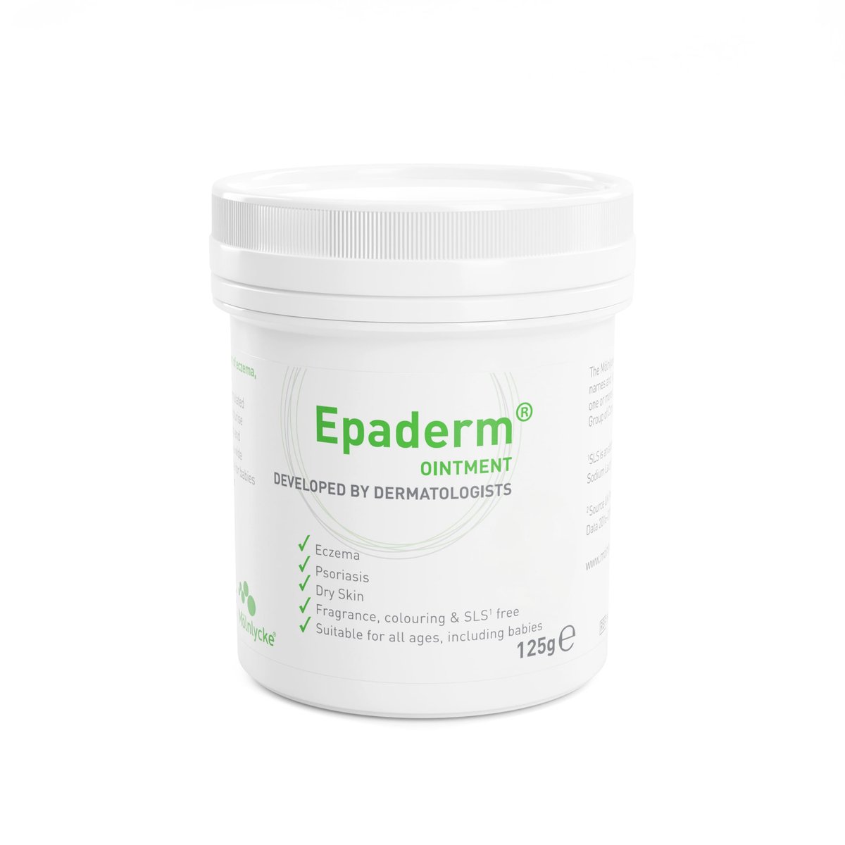 Epaderm 125 g Ointment – Intensive Skin Moisturizer for Dry Skin Avelisse