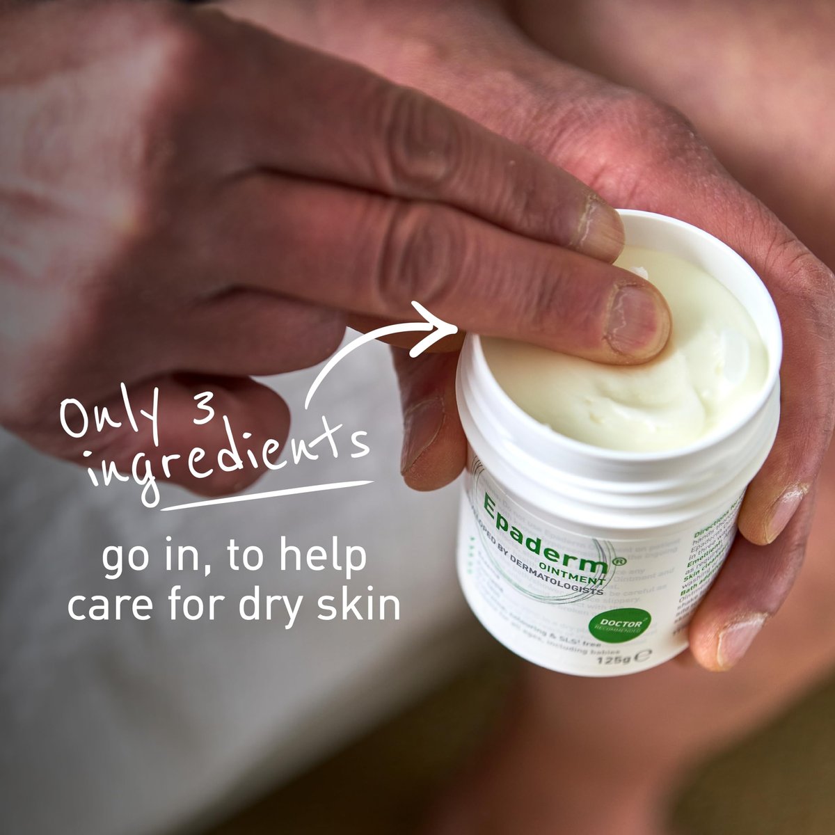 Epaderm 125 g Ointment – Intensive Skin Moisturizer for Dry Skin Avelisse
