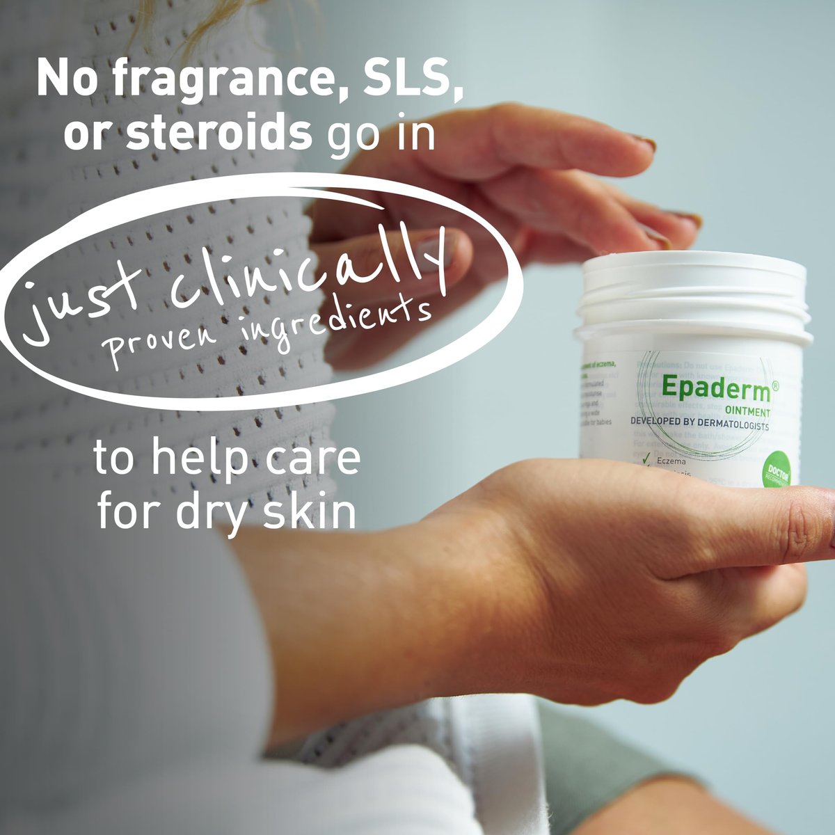 Epaderm 125 g Ointment – Intensive Skin Moisturizer for Dry Skin Avelisse