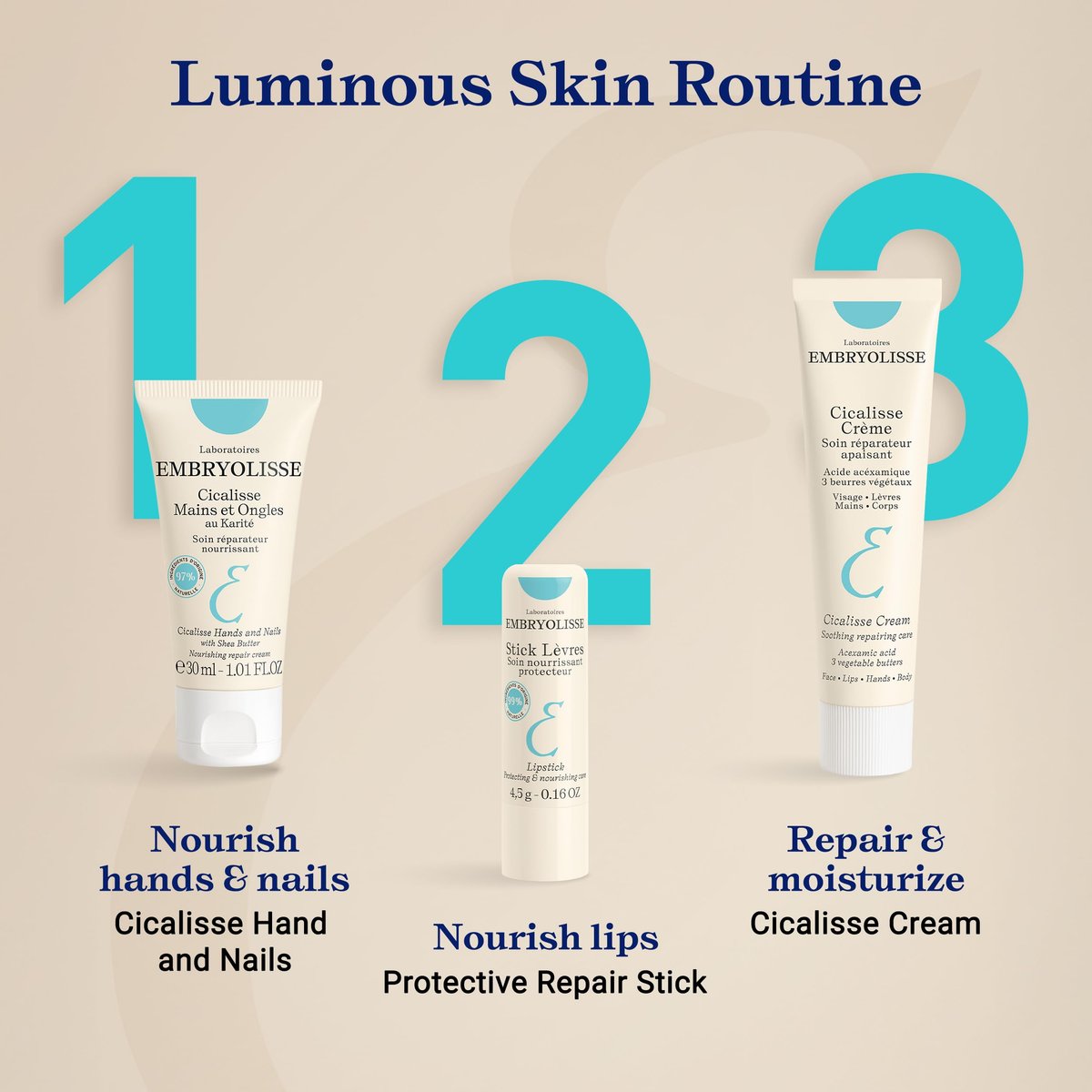 Embryolisse Protective Repair Lip Balm – Shea Butter Care for Chapped & Dry Lips, 0.16 oz Avelisse
