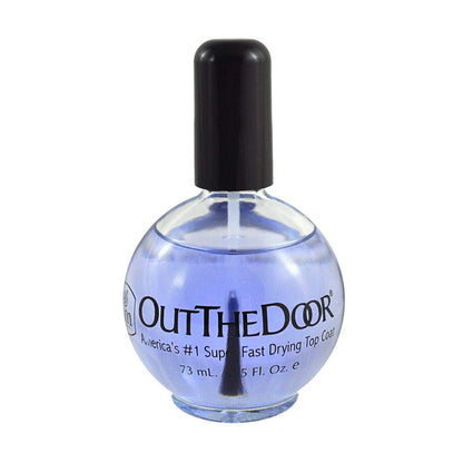 INM Out the Door Top Coat - Fast-Drying Clear Nail Polish, 2.3 oz Avelisse