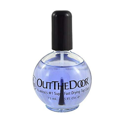 INM Out the Door Top Coat - Fast-Drying Clear Nail Polish, 2.3 oz Avelisse