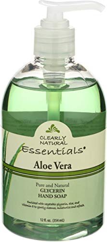 Clearly Natural Liquid Hand Soap with Aloe Vera - 12 oz, Gentle & Moisturizing Hand Wash