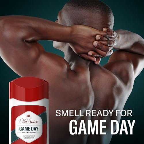 Old Spice High Endurance Antiperspirant & Deodorant for Men, Game Day Long Lasting Stick, 3 oz (Pack of 6) Avelisse