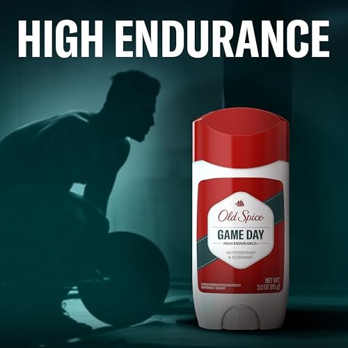 Old Spice High Endurance Antiperspirant & Deodorant for Men, Game Day Long Lasting Stick, 3 oz (Pack of 6) Avelisse