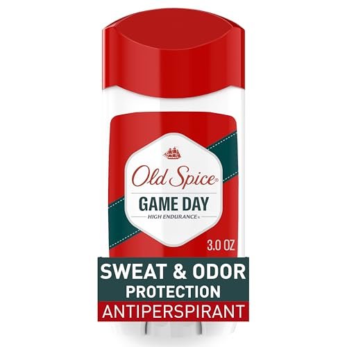 Old Spice High Endurance Antiperspirant & Deodorant for Men, Game Day Long Lasting Stick, 3 oz (Pack of 6) Avelisse