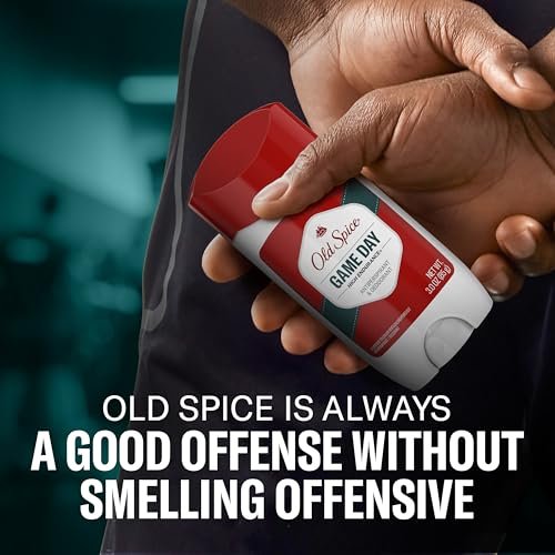 Old Spice High Endurance Antiperspirant & Deodorant for Men, Game Day Long Lasting Stick, 3 oz (Pack of 6) Avelisse
