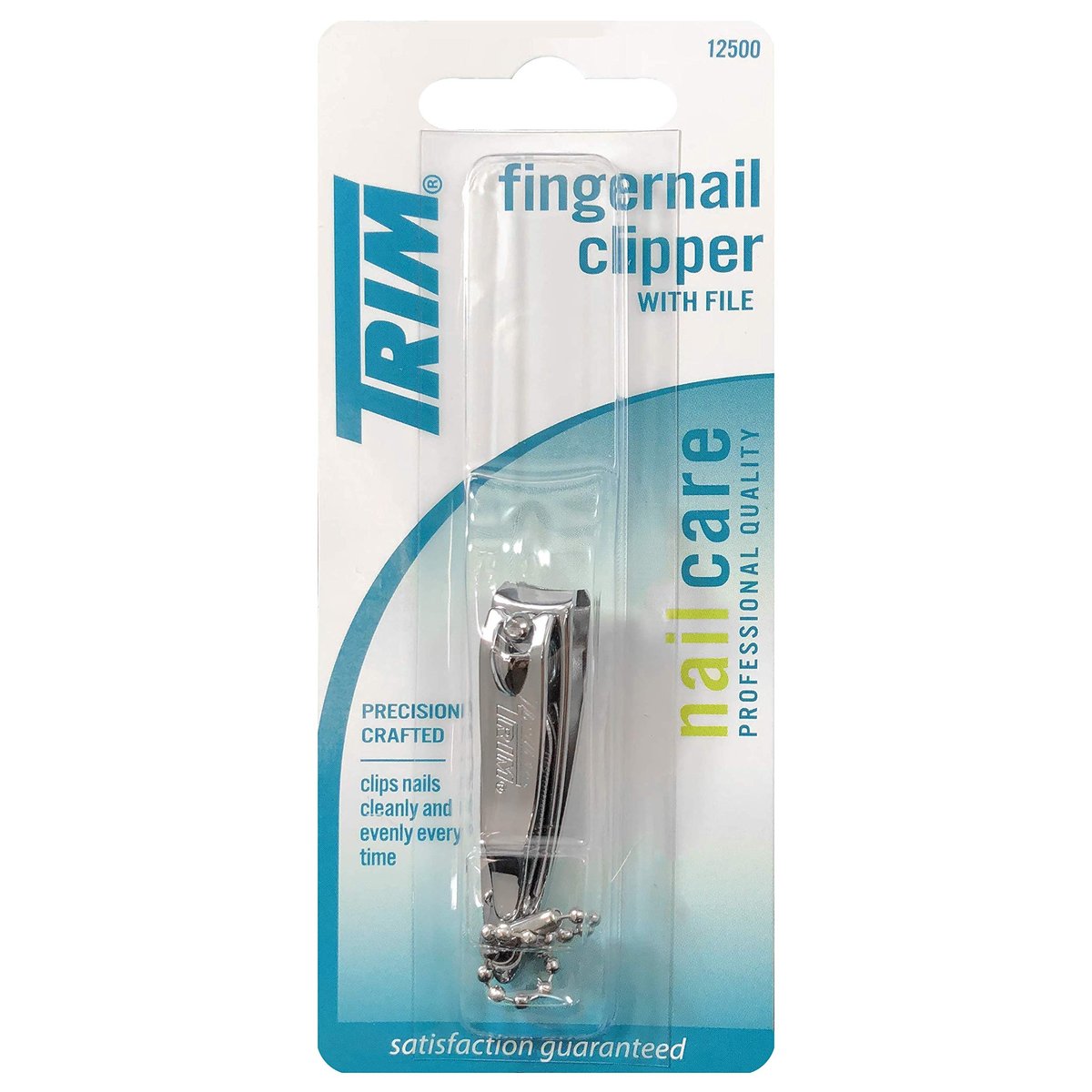 Trim Fingernail Steel Clipper with File (Pack of 6) - Professional Nail Care Tool - görsel 6