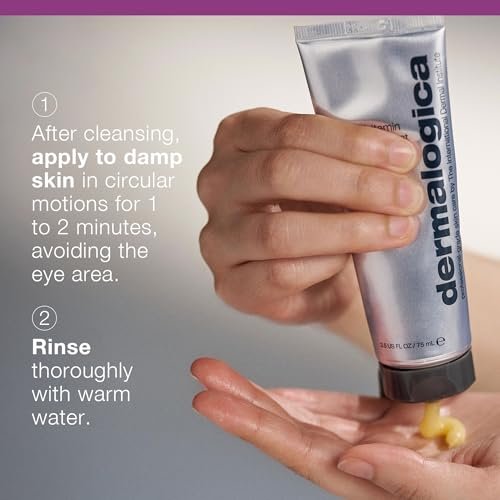 Dermalogica Multivitamin Thermafoliant - Anti-Aging Face Exfoliator with Salicylic Acid and Retinol, 2.5 oz Avelisse