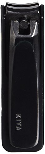KIYA Black Steel Nail Clipper – Precision Carbon Steel Fingernail Clipper (2.8 Inch) - görsel 4