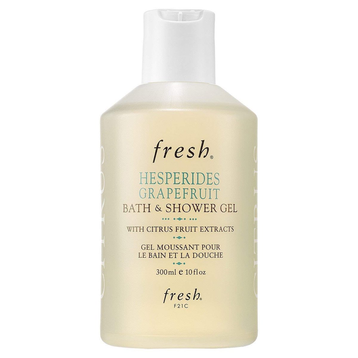 Fresh Hesperides Grapefruit Bath & Shower Gel with Citrus Fruit Extracts, 10 fl. oz. Avelisse
