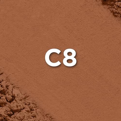 L'Oreal Paris True Match Super Blendable Oil Free Foundation Powder - C8 Medium Deep, 0.33 oz - görsel 12