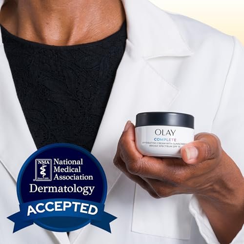 Olay Complete All Day UV Moisture Cream with Sunscreen SPF 15 for Normal Skin, 2 Fl Oz (Pack of 3) Avelisse
