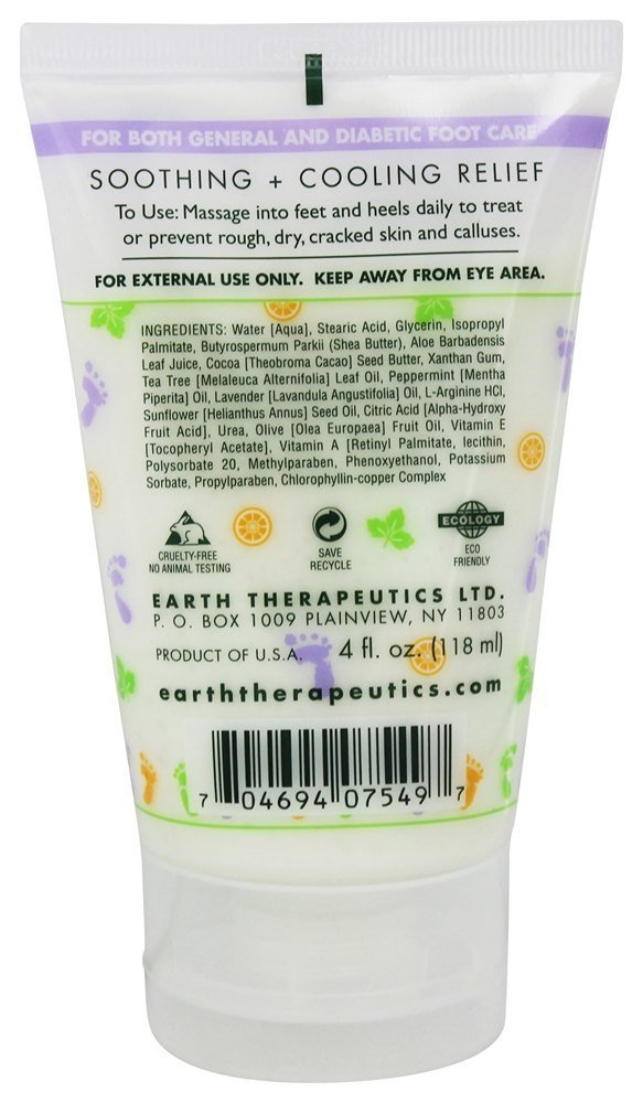 Earth Therapeutics Intensive Heel Repair - 4 oz | Cracked Heel Cream with Urea - görsel 5