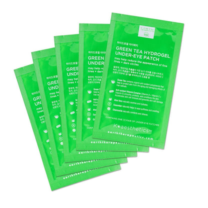 Hydrogel Under-Eye Recovery Patches – Reduce Wrinkles, Puffy Eyes & Dark Circles – 5 Pairs (10 Patches)