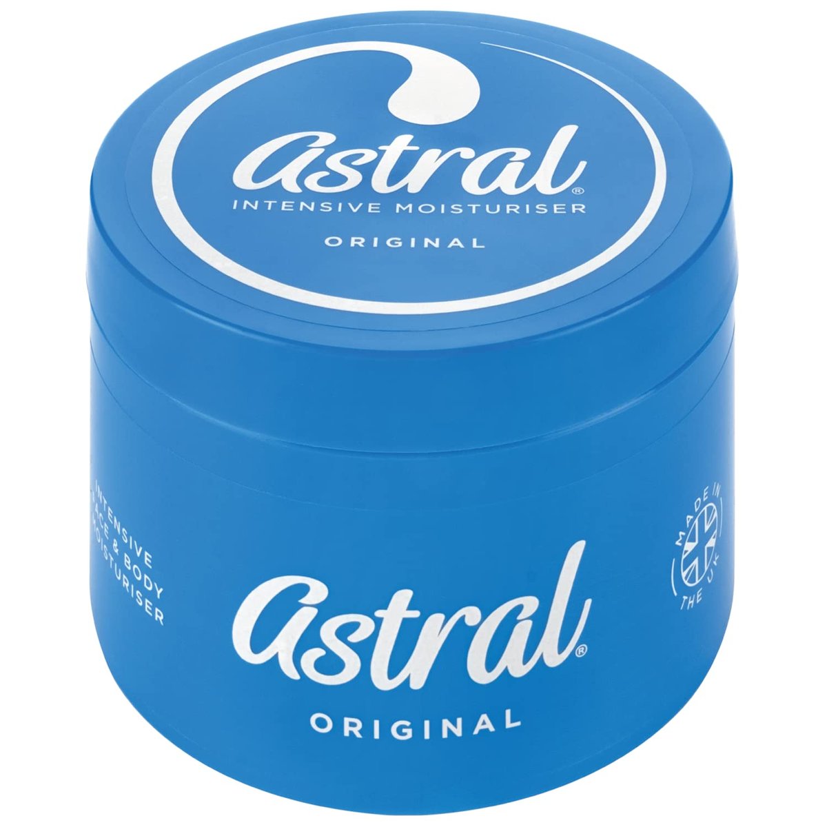 Astral Moisturising Cream 500ml – Rich Hydrating Face Moisturizer for Dry Skin Avelisse